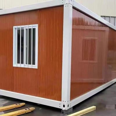 PVC schuifvenster gegalvaniseerd staal frame prefab container huizen