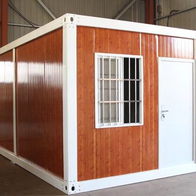 PVC schuifvenster gegalvaniseerd staal frame prefab container huizen