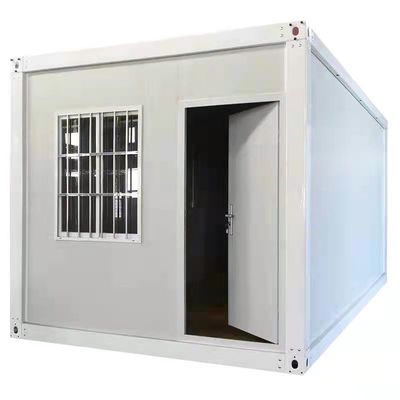 Hotel Prefab Flat Pack Container House Met PVC Schuifvenster Eenvoudig ontwerp