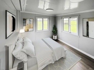 Uitbreidbaar containerhuis met moderne ontwerpstijl en weerbestendige structuur