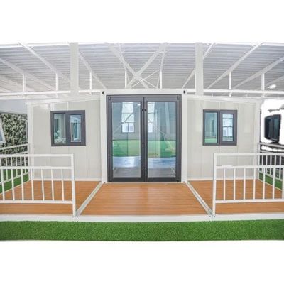 Vinnige installatie Voordeel Standaard prefab Modulaire Moderne Luxe Woonhuizen Uitgebreide Uitbreidbare Containerhuis
