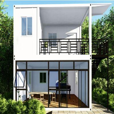 Gegalvaniseerd staal frame flat pack container modulair kantoorgebouw 2022 huis uit Shandong