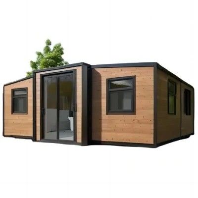 Outdoor Mobile Living 20FT/40FT Moderne luxe vouwbare geprefabriceerde stalen hotelcontainer