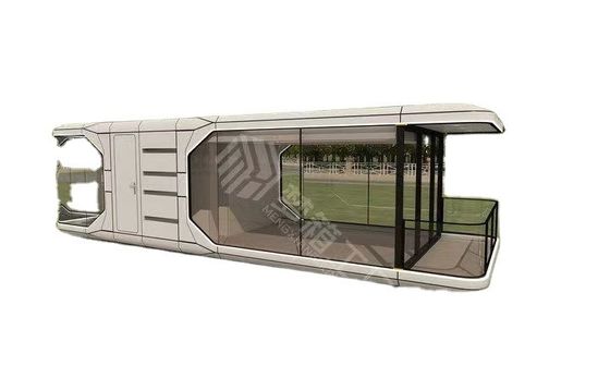 Buiten prefab ruimte capsule huis met voordeel van snelle installatie