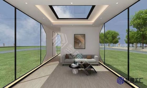 Buiten prefab ruimte capsule huis met voordeel van snelle installatie