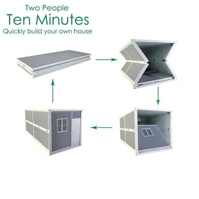 Snel bouwen broodje paneel Prefab Living Container Tiny House voor Modern Design Leven