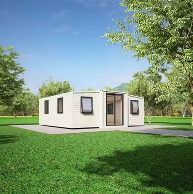 20ft of 40ft stalen structuur frames uitbreidbare container huis voor opvouwbare resort huis