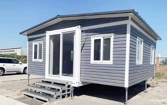 20ft of 40ft stalen structuur frames uitbreidbare container huis voor opvouwbare resort huis