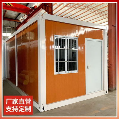 Stalen deur 2 verdiepingen prefab modulair 3 4 slaapkamer container huis