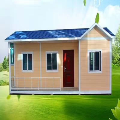 Voorgefabriceerde modulaire kleine containerbus met gegalvaniseerd staalframe