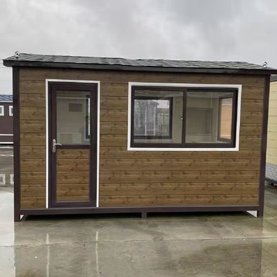 Voorgefabriceerde modulaire kleine containerbus met gegalvaniseerd staalframe