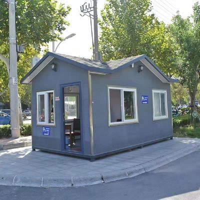 Voorgefabriceerde modulaire kleine containerbus met gegalvaniseerd staalframe