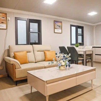 Werkplaats Warehouse 20FT 40FT Modern Steel Prefab Tiny Mobile Modular Expandable House