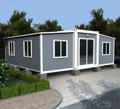 Werkplaats Warehouse 20FT 40FT Modern Steel Prefab Tiny Mobile Modular Expandable House