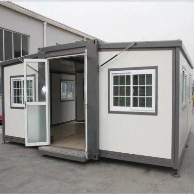 Werkplaats Warehouse 20FT 40FT Modern Steel Prefab Tiny Mobile Modular Expandable House