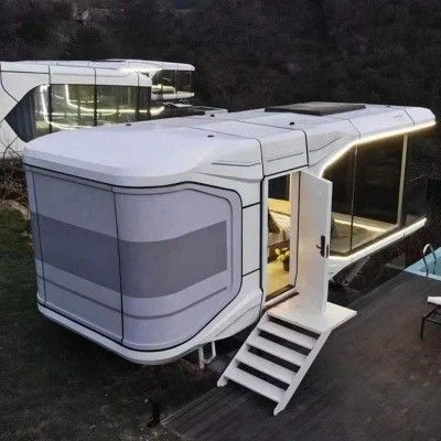 Draagbare campingcapsule villa's Maison préfabriquée Huizen préfabriqués