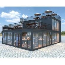 Modern ontwerp buitencontainerhuis met staalconstructie en EPS-sandwichpaneel