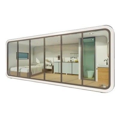 Mobile Modern Design Style Luxe Capsule Hotel Apple Cabin Ruimtehuis