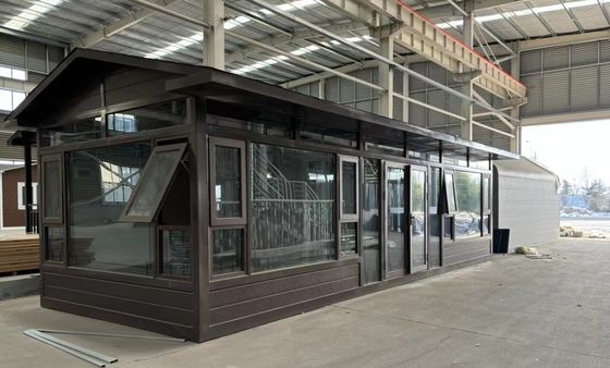 Aluminium Venster Draagbare Container Huis voor Homestay Hotel Tuin Slaapkamer en Fast Build