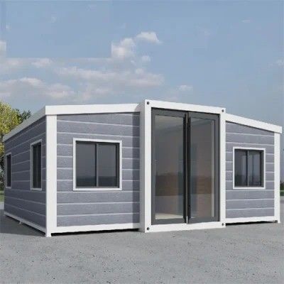 Voorgebouwd uitbreidbaar containerhuis voor huis 20ft en 40ft geprefabriceerde polygon