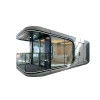 Volledig ingerichte luxe geprefabriceerde mobiele ruimte capsule huis voor 20ft 40ft