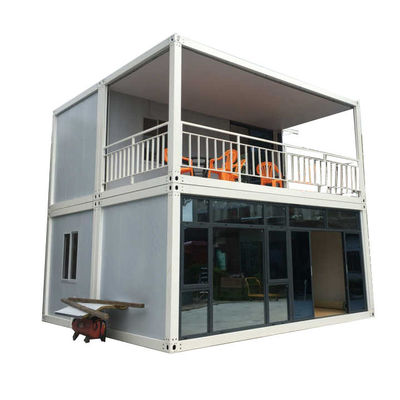 2022 Design Moderne stijl Afneembare snel assemblage Flat Pack Container House met staal