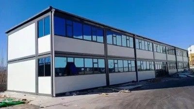 Modulaire multifunctie 40ft Flat Pack Shipping Container Villa Huis voor kantoorbehoeften