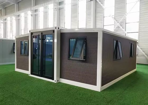 Steel Door Sandwich Panel Modulair Container House Opvouwbaar Lichte Stalen Structuur Frame