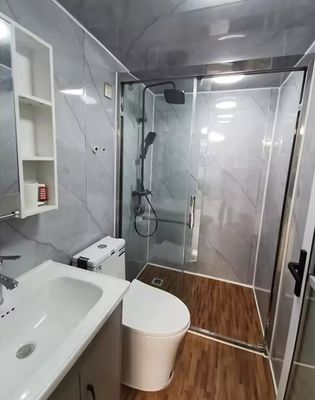 Steel Door Sandwich Panel Modulair Container House Opvouwbaar Lichte Stalen Structuur Frame