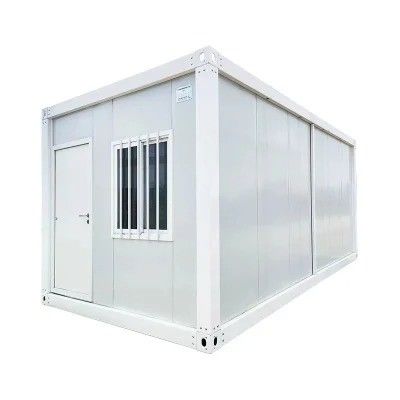 Home Office Technologie Containerhuis met gelast staalframe
