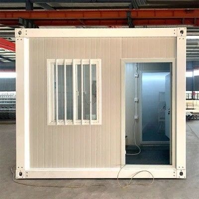 Home Office Technologie Containerhuis met gelast staalframe