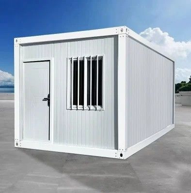Home Office Technologie Containerhuis met gelast staalframe