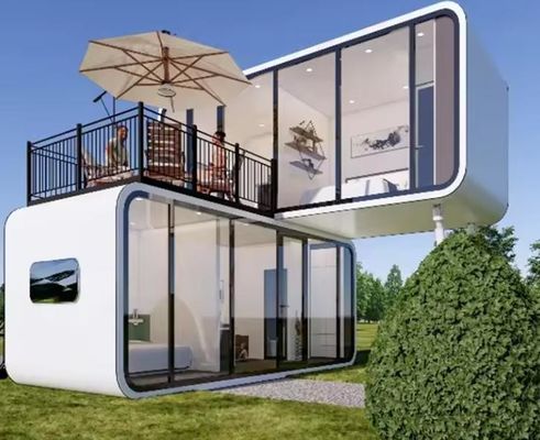 Luxe containerhuis van staal maat voor multifunctioneel Apple Warehouse
