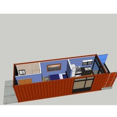 20ft / 40ft geprefabriceerde modulaire container huis kantoor huis oplossing