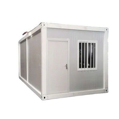 20ft opvouwbare containerhuizen huis buiten geprefabriceerde schuur opslag voor veelzijdig