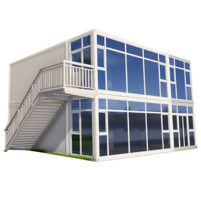 2022 Ontwerp Prefabricated 20ft Steel Detachable Flat Pack Container House Snel assembleren