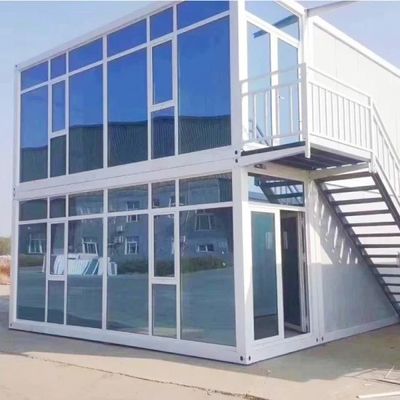 20ft opvouwbare containerhuizen huis buiten geprefabriceerde schuur opslag voor veelzijdig