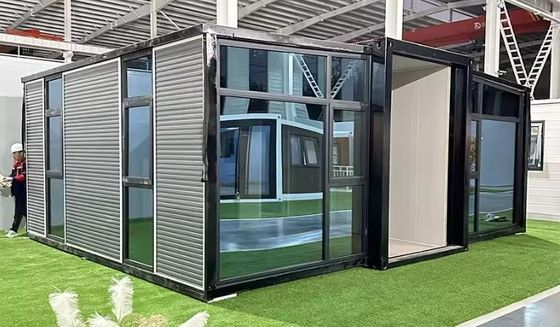 20ft 40ft Prefab Mobile Living Container Huis met slaapkamer en slaapkamer ontwerp