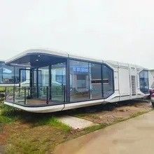 Luxe Prefab Huis Fat Pack Container Huis Voor Solar Space Capsule