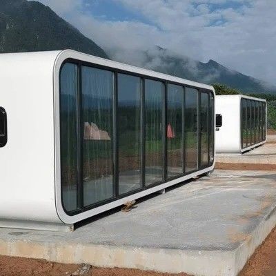 Smart Apple Cabin Het ultieme modulaire mobiele huis met aangepaste kleur