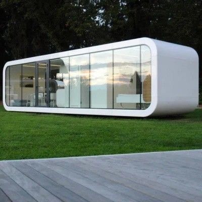 Smart Apple Cabin Het ultieme modulaire mobiele huis met aangepaste kleur