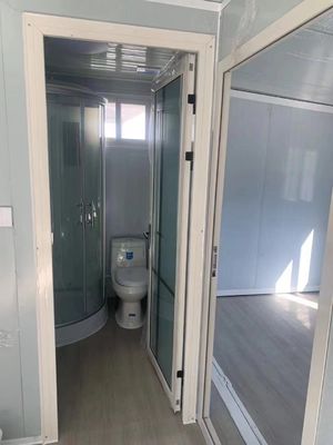 Gegalvaniseerde staalcontainerhuizen Modern beweegbaar woonhuis opvouwbaar