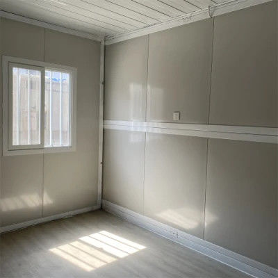 Flat Pack Container House In Workshop Warehouse Constructie