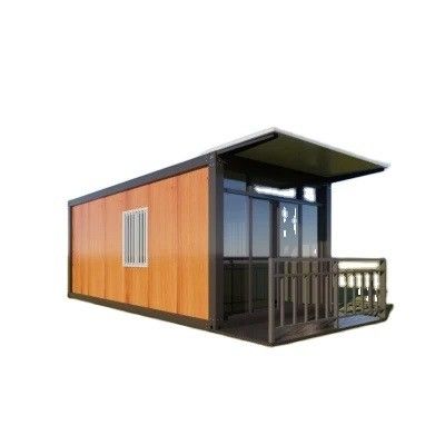 Mobiele woning Containerhuis met snel bouwen sandwich paneel Sterke staalstructuur