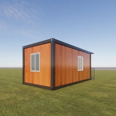 Mobiele woning Containerhuis met snel bouwen sandwich paneel Sterke staalstructuur