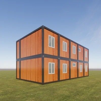 Mobiele woning Containerhuis met snel bouwen sandwich paneel Sterke staalstructuur