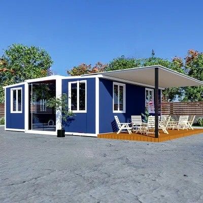 Luxe 2 slaapkamers container huis met volledige badkamer In Australië 20ft/40ft