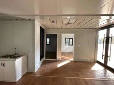 Modern uitbreidbaar containerhuis voor kantoorgebouwen aangepast 20ft of 40ft