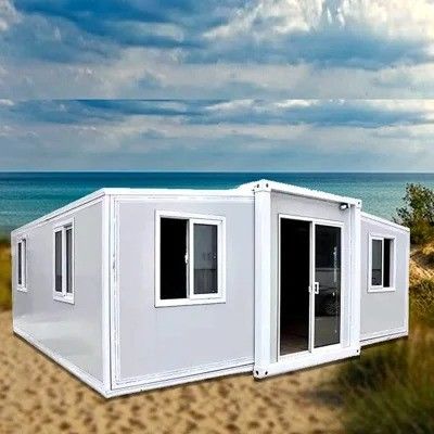 20ft aangepast kleur luxe opvouwbaar platte prefab huis