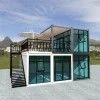 Luxe kantoorgebouw Recyclebaar prefab Containerhuis voor gezinswonen
